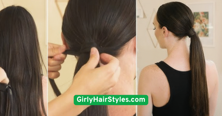 Sleek Low Ponytail