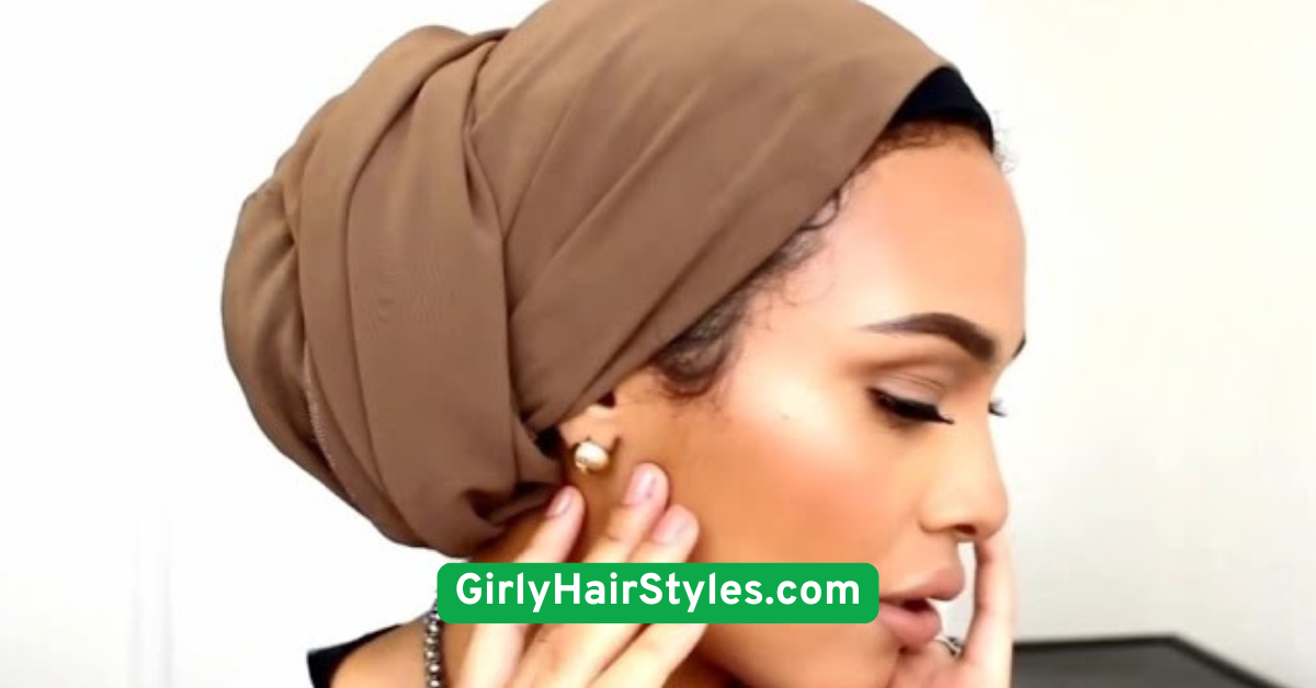 Hair Scarf Wrap Bun