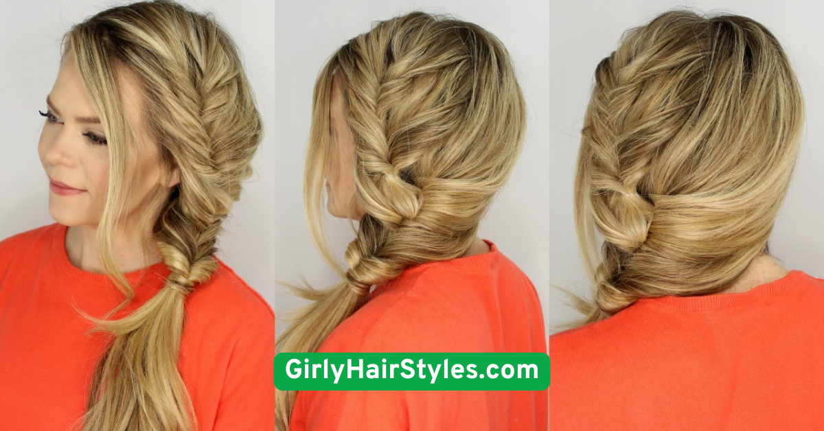 . Faux Fishtail Braid