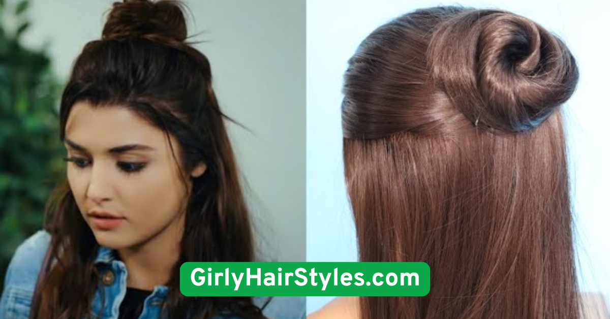 . Half-Up Top Knot