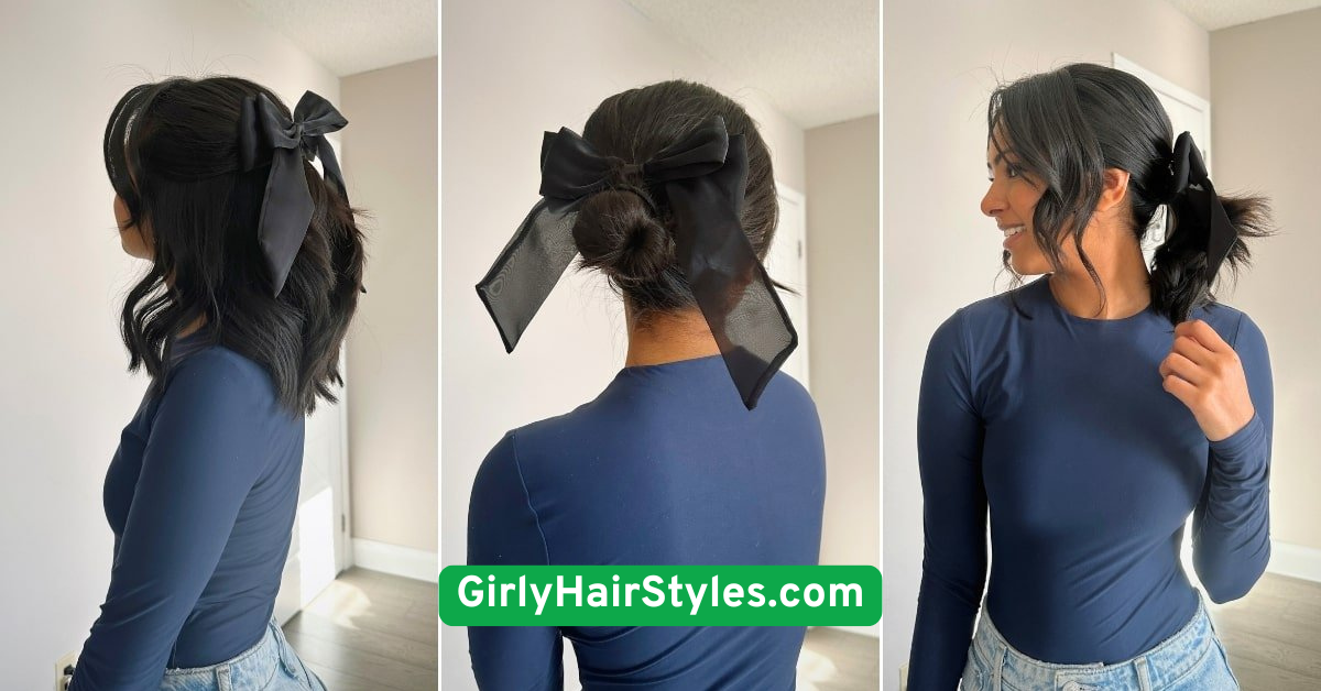 Hair Bow Updo