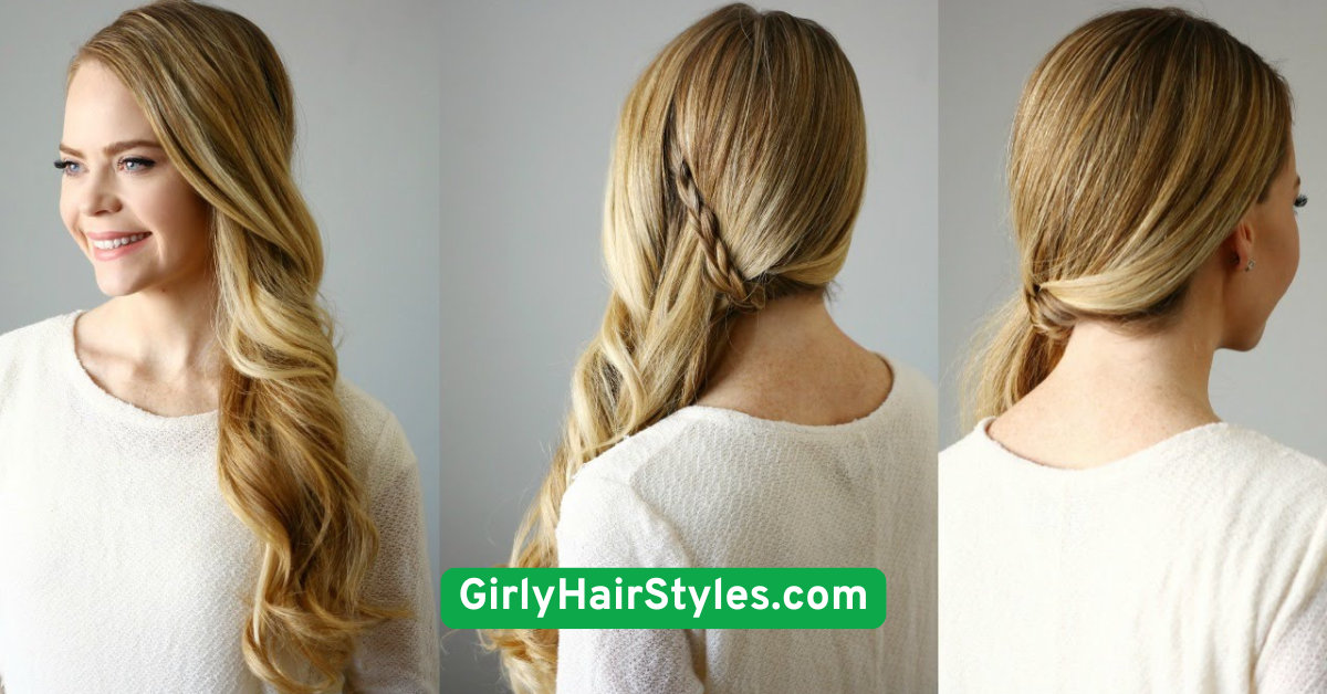  Side Swept Curls
