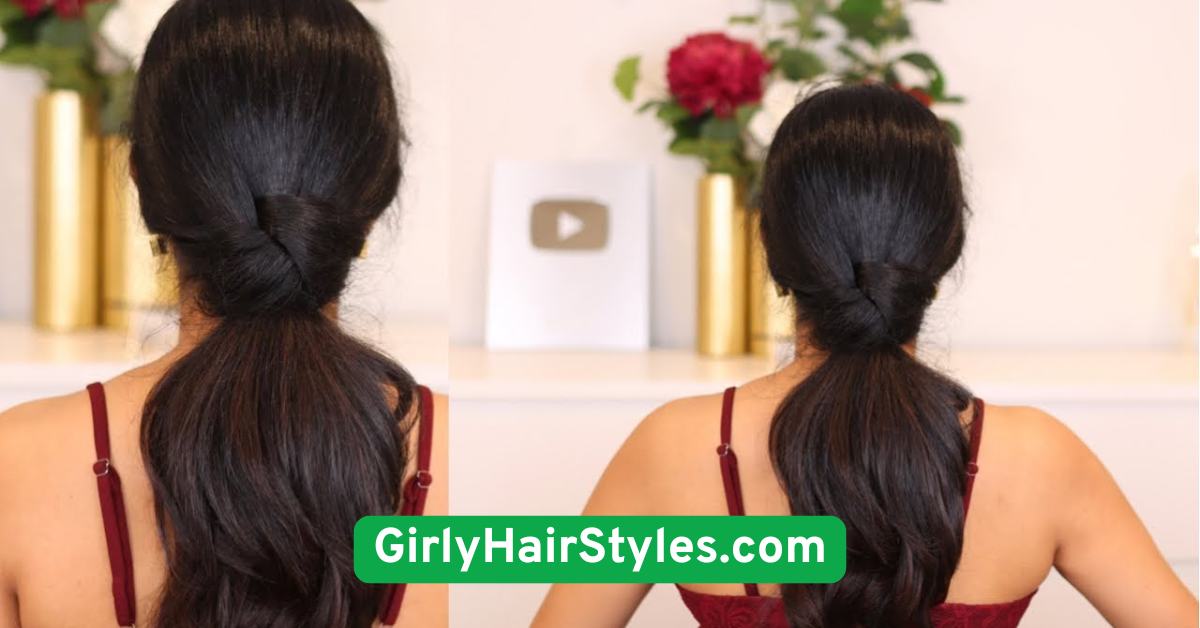 . Low Ponytail with Twist