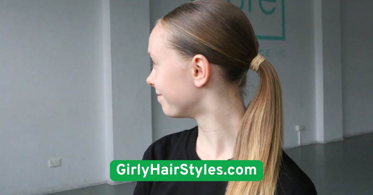 7. Slicked Back Ponytail