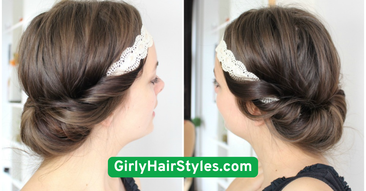 Headband with Loose Hair