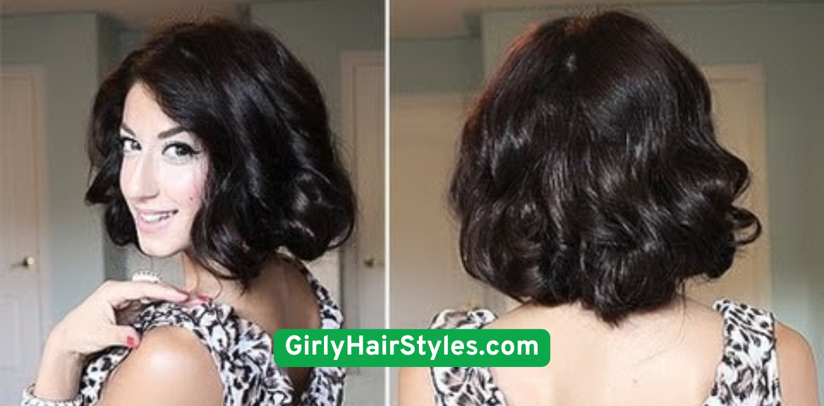 Pin Curl Faux Bob