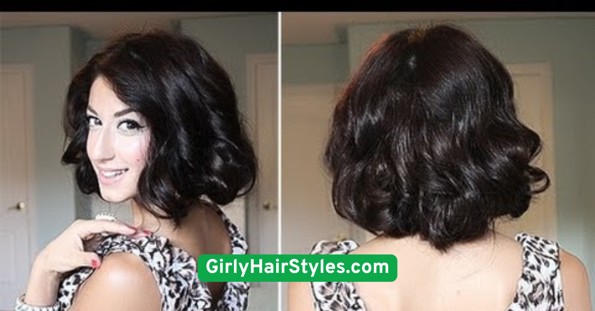 Pin Curl Faux Bob