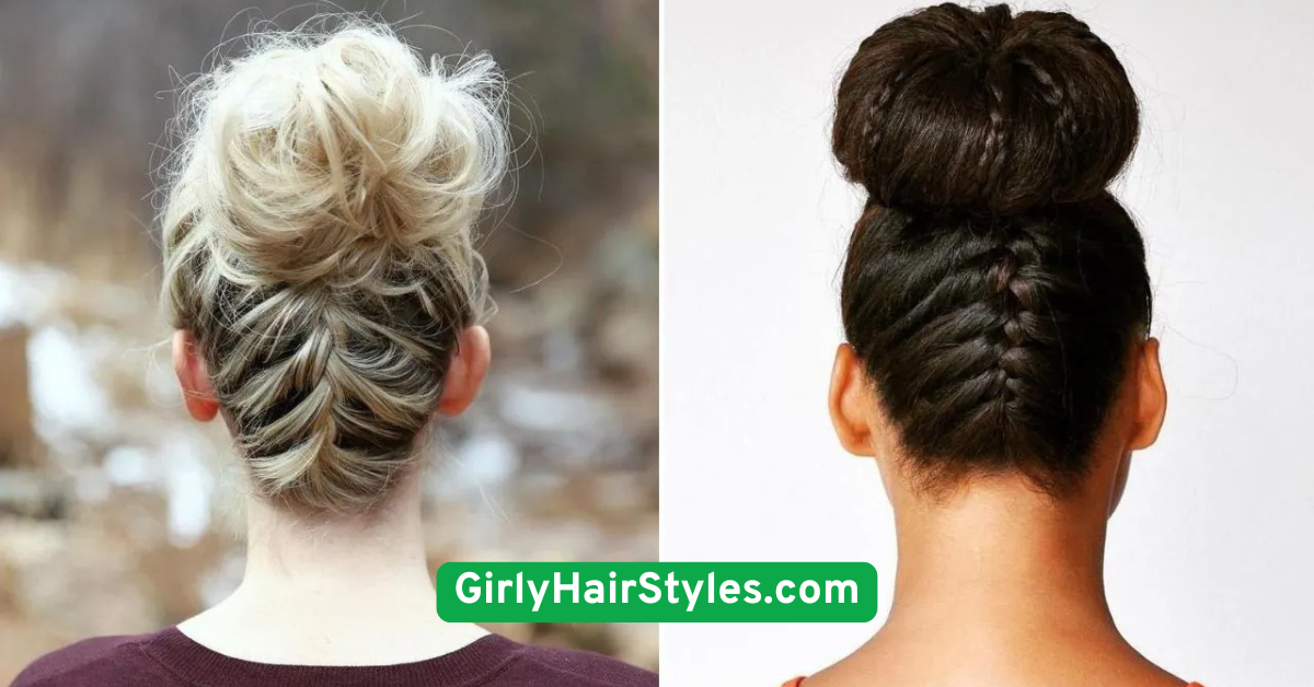  Messy Braided Bun