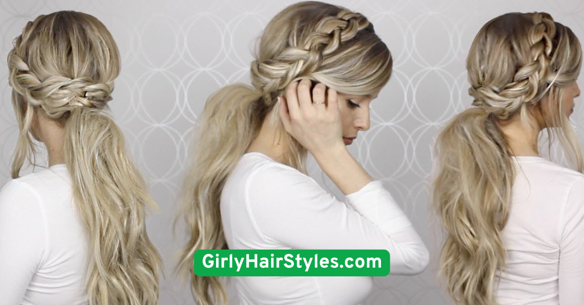 Voluminous Blowout Ponytail
