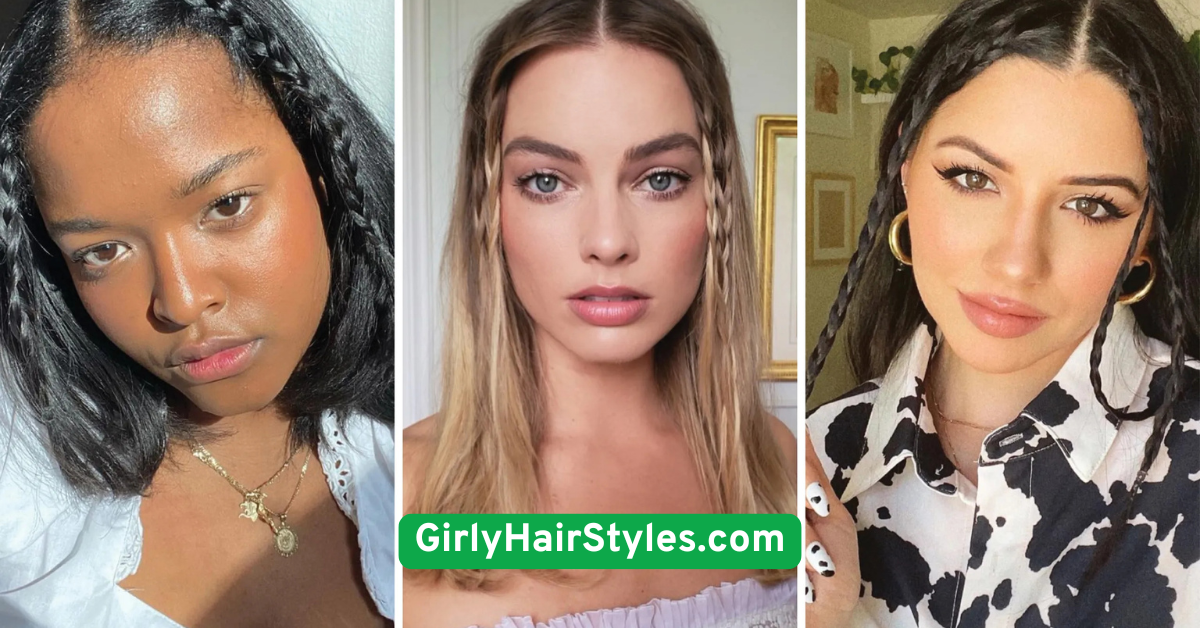 Mini Braids in Loose Hair