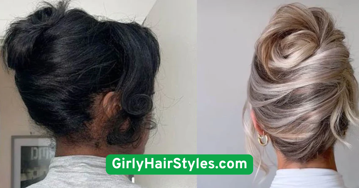 Twisted Bun with Hair Accessories