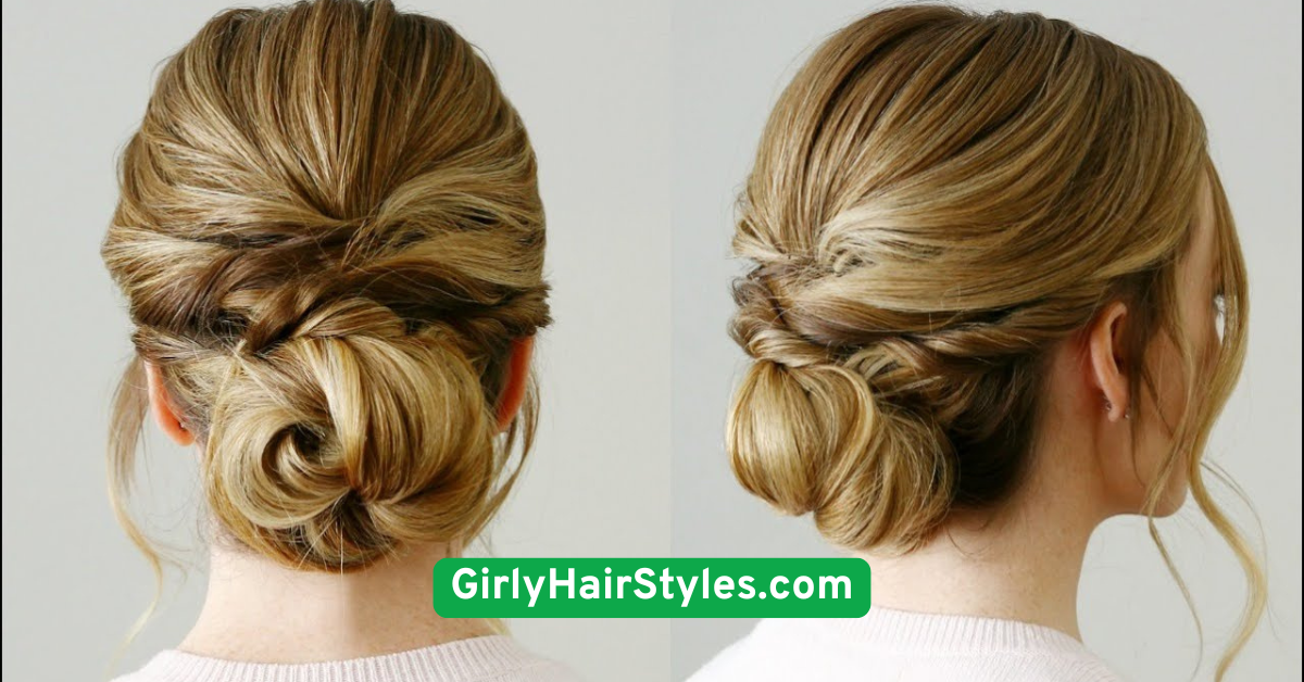 . Twisted Low Bun