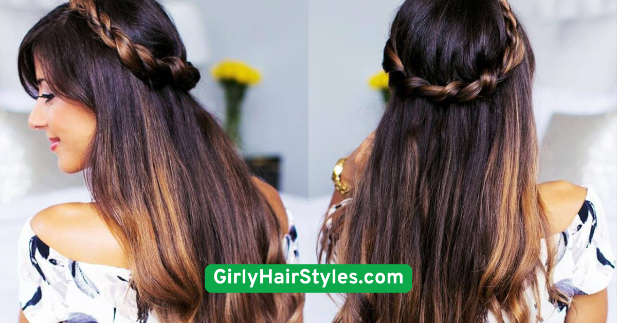 Half-Up Half-Down Twist