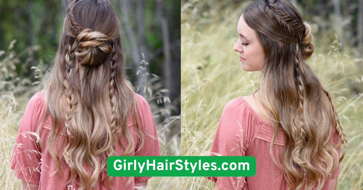 Half-Up Half-Down Twist