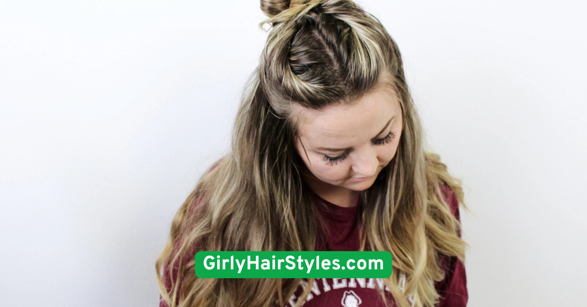 . Half-Up Top Knot