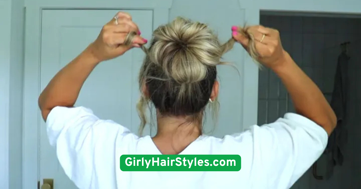 Messy Bun with Volume