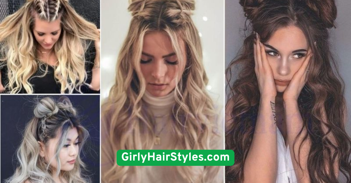 Half-Up Space Buns