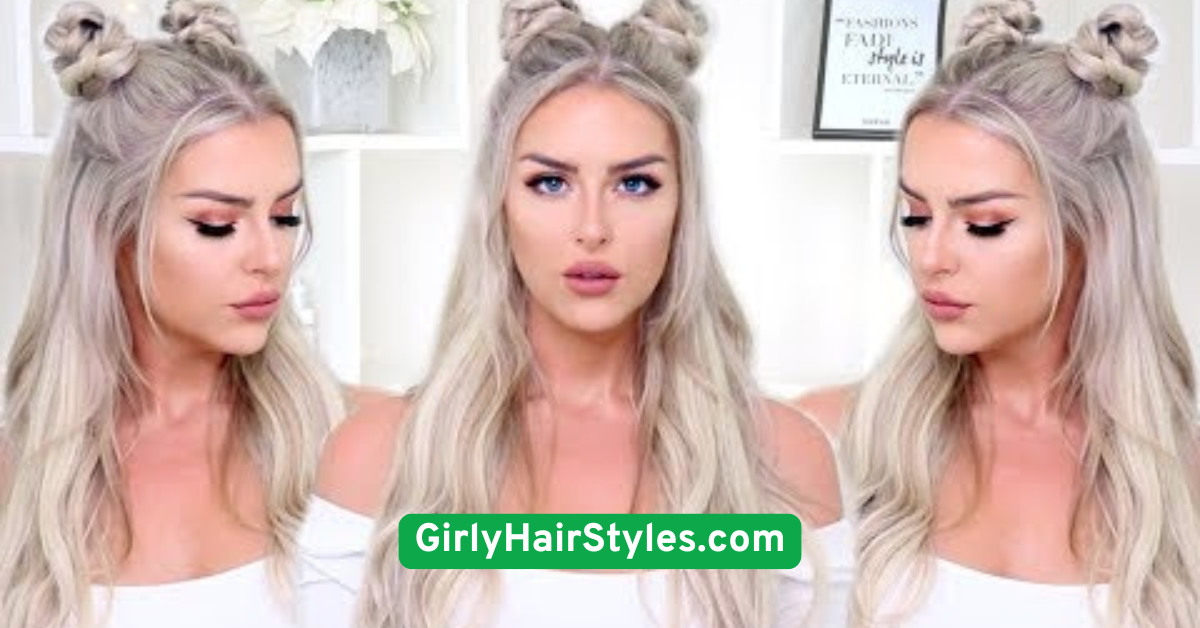 Half-Up Space Buns