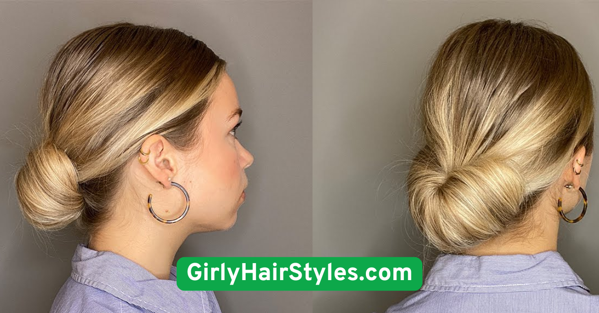 Low Sleek Bun