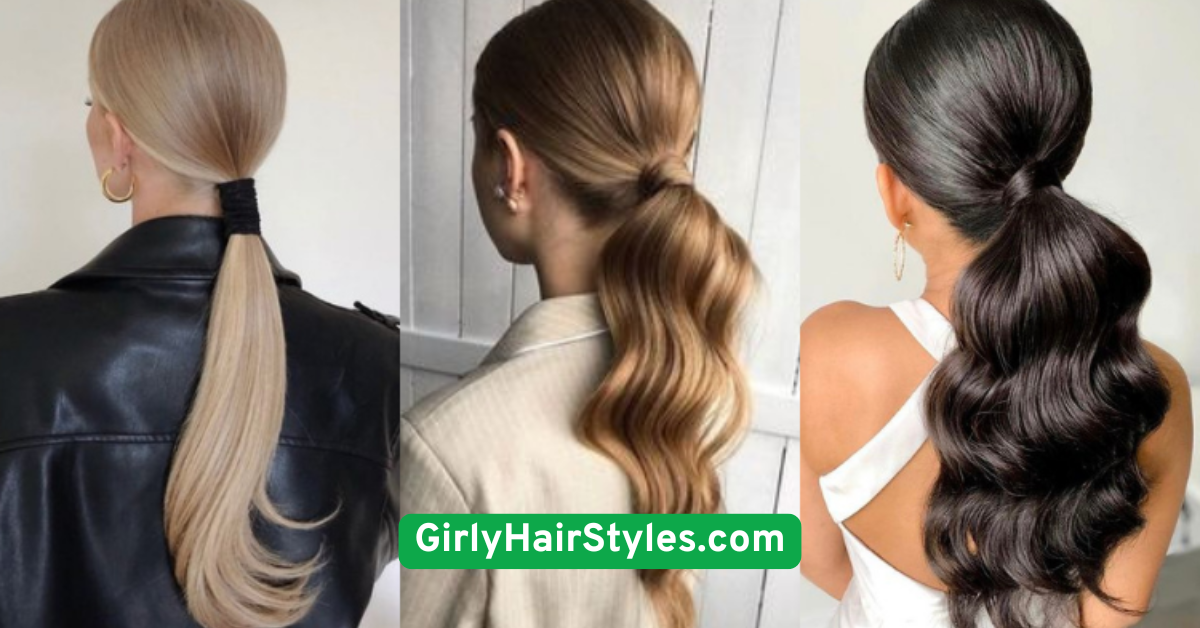 Sleek Low Ponytail