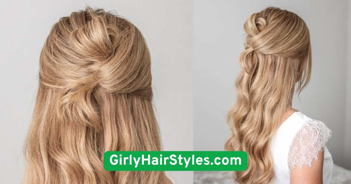 Twisted Half-Up Hairstyle