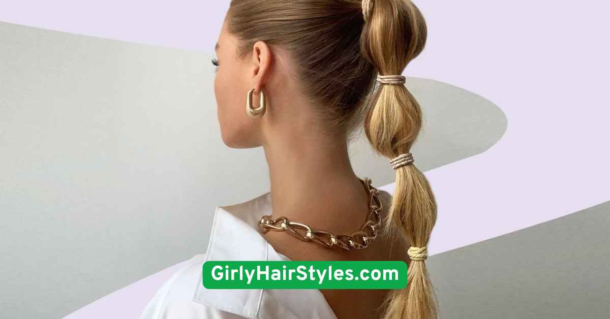 9. Bubble Ponytail