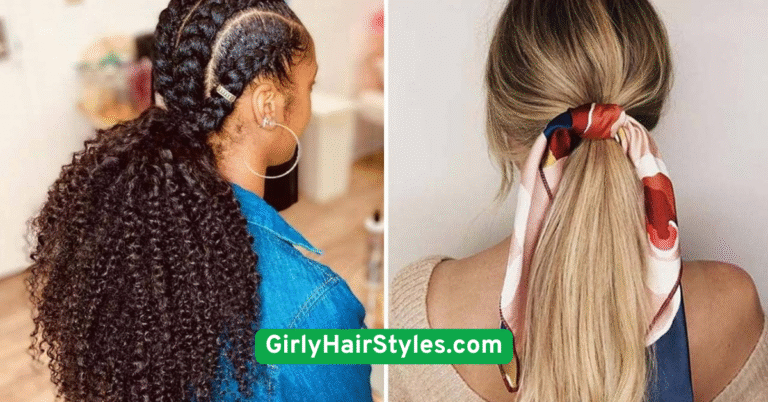 Simple Low Ponytail